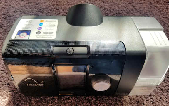 CPAP machine unboxing and set-up